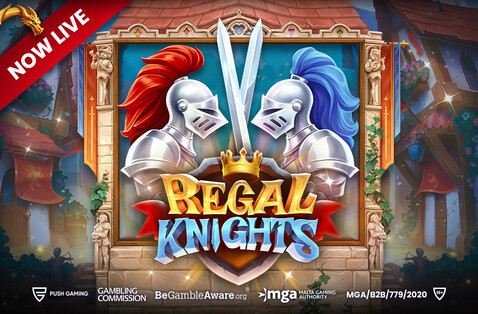 Push Gaming embarks on a chivalrous quest in Regal Knights