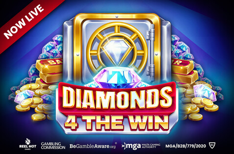 Reel Hot Games continues 2026 momentum with the release of Diamonds 4 The Win