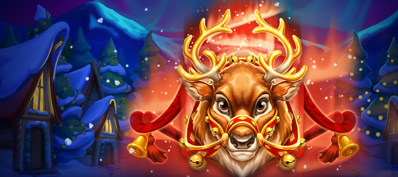 Play 10 Santa's Reindeers online - Push Gaming - Black Dragon Lab