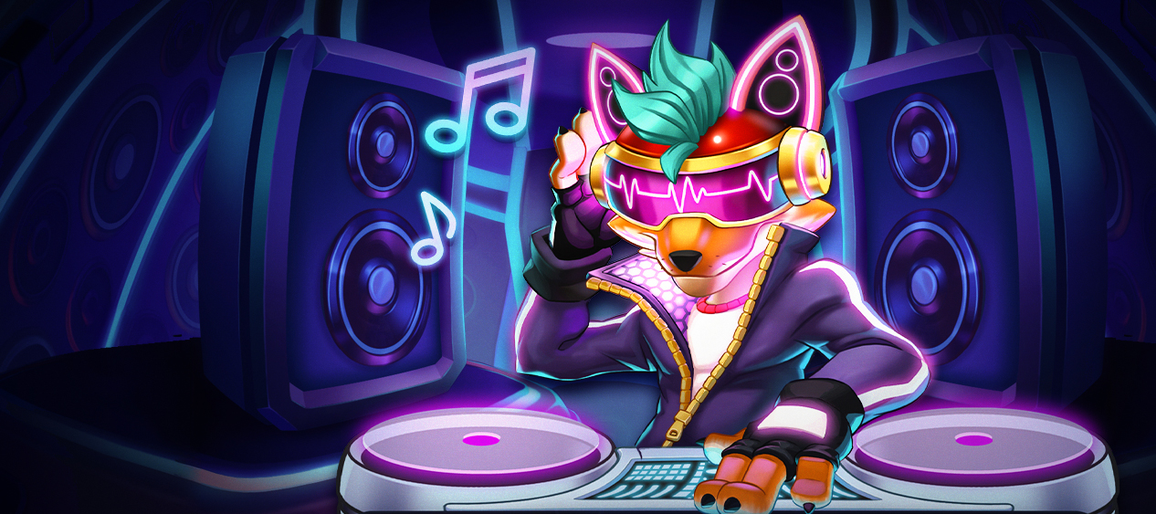 Play DJ Fox online - Push Gaming - Black Dragon Lab