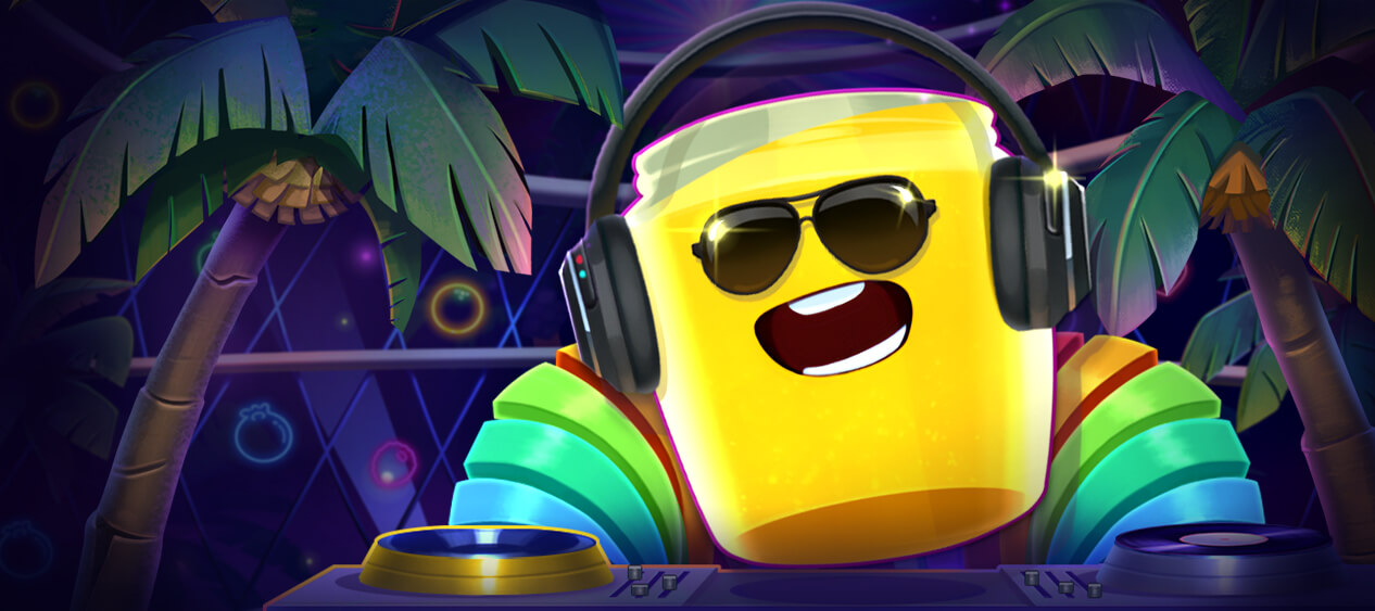 Play Jammin' Jars 2 online - Push Gaming - Black Dragon Lab