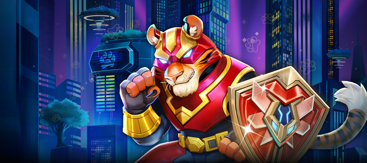 Play Power Paws online - Push Gaming - Black Dragon Lab