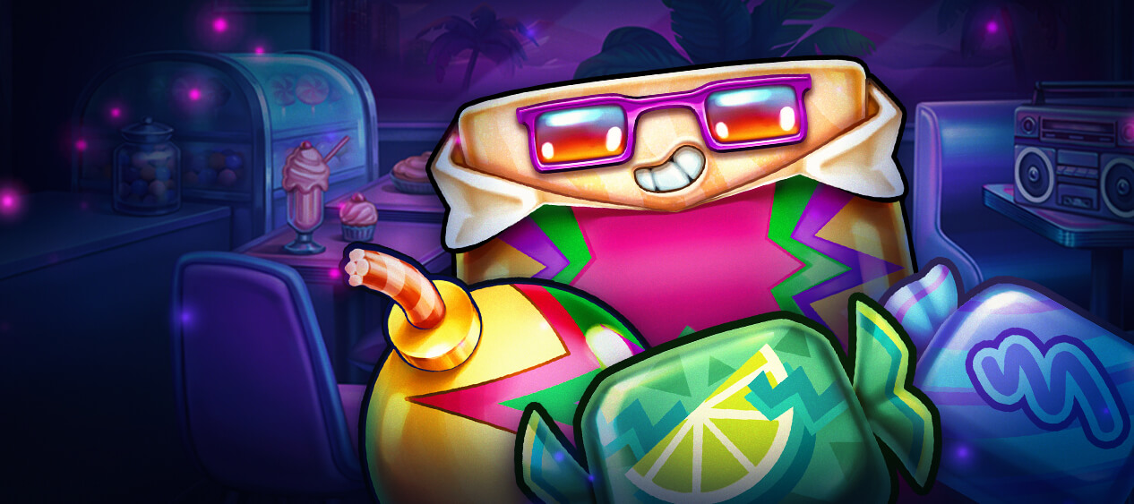 Play Retro Sweets online - Push Gaming - Black Dragon Lab